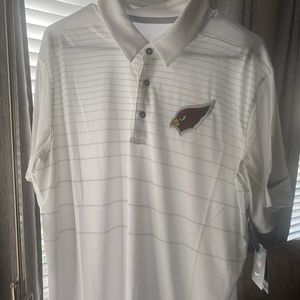 Arizona Cardinals Nike Sideline Victory Coaches Performance Polo - White